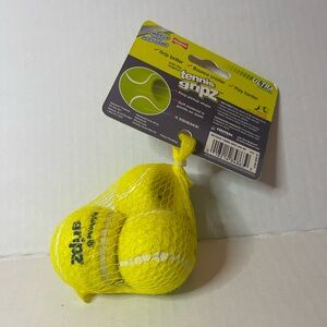 Nylabone Power Play Dog Toys Tennis Ball Gripz Tennis, Small 3CT